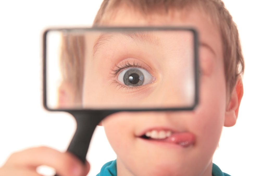 What are the most common refractive errors in children?