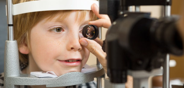 childrens eye doctor