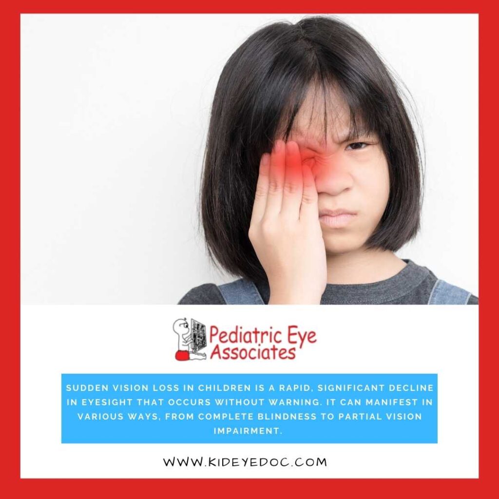 What to Do If Your Child Experiences Sudden Vision Loss | Causes & When to See a Doctor